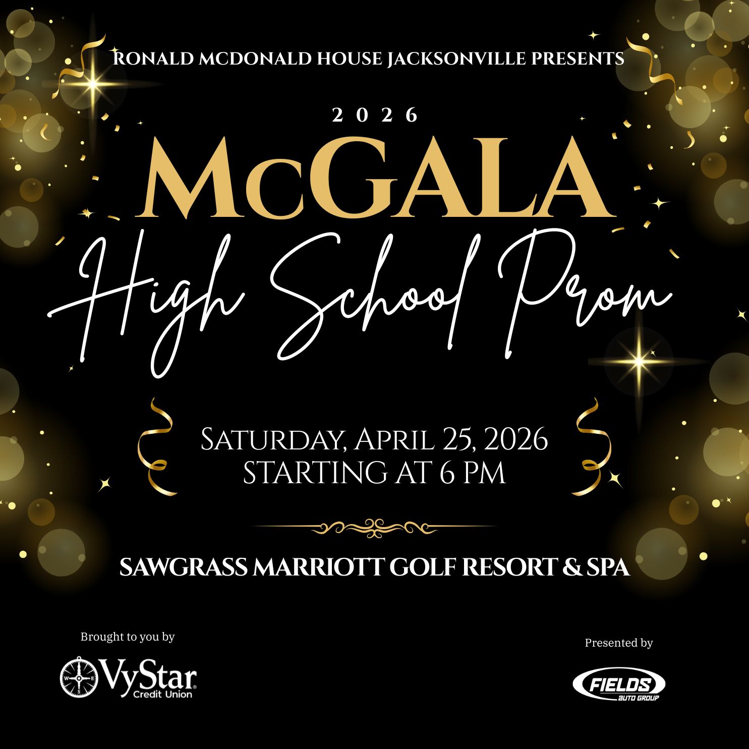 McGala 2026: High School Prom Logo
