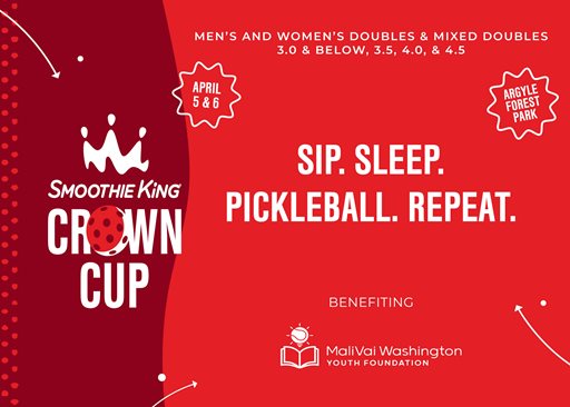 Smoothie King Crown Cup: Sip, Sleep, Pickleball, Repeat.