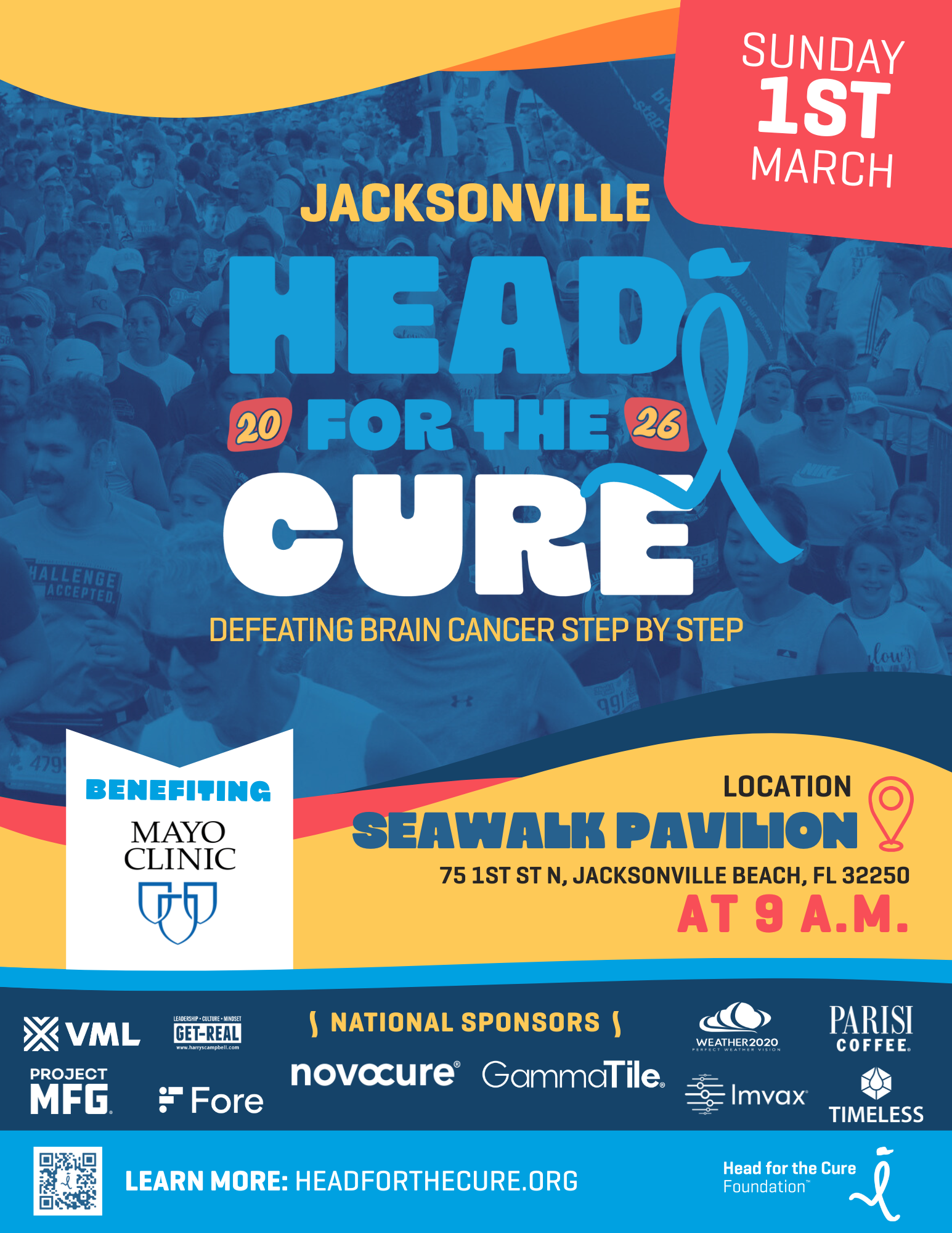 Join us for 4th Annual Head for the Cure 5K - Jacksonville!