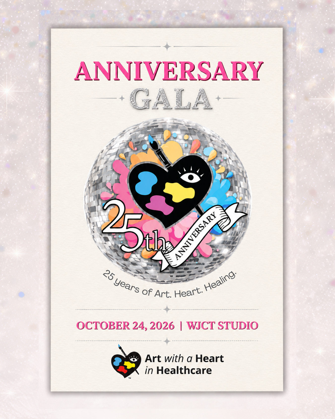 Official AWAHIH logo or 25th anniversary emblem 25th Anniversary Gala October 24, 2026 WJCT Studios