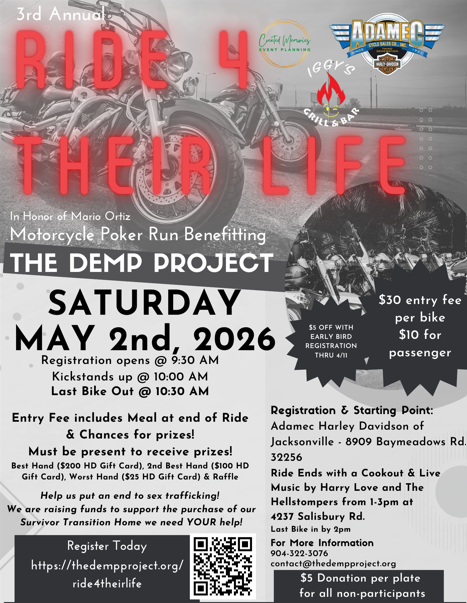 Motorcycle Benefit Run Information