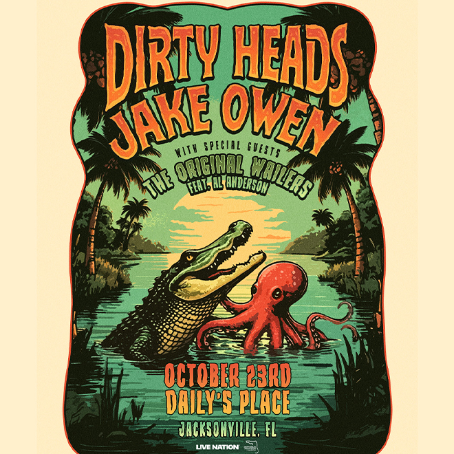 Dirty Heads & Jake Owenwith special guests The Original Wailers featuring Al. Anderson! 